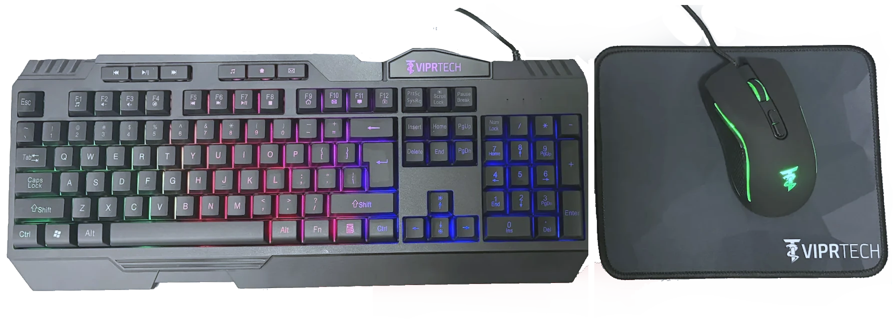 Keyboard and mouse included with the Overlord