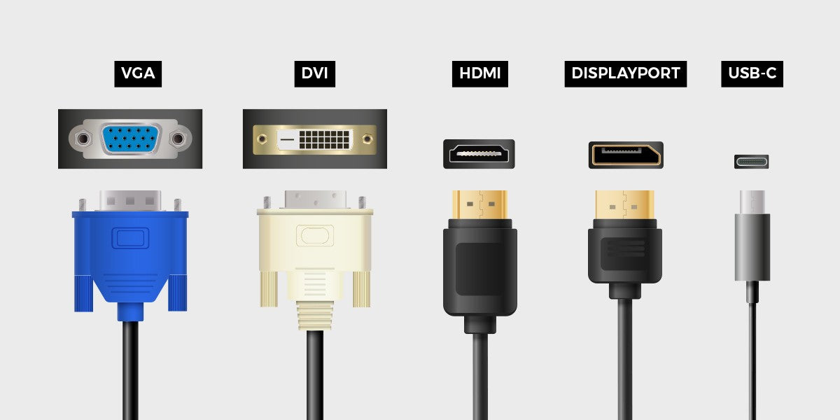 The five connectors you are likely to meet