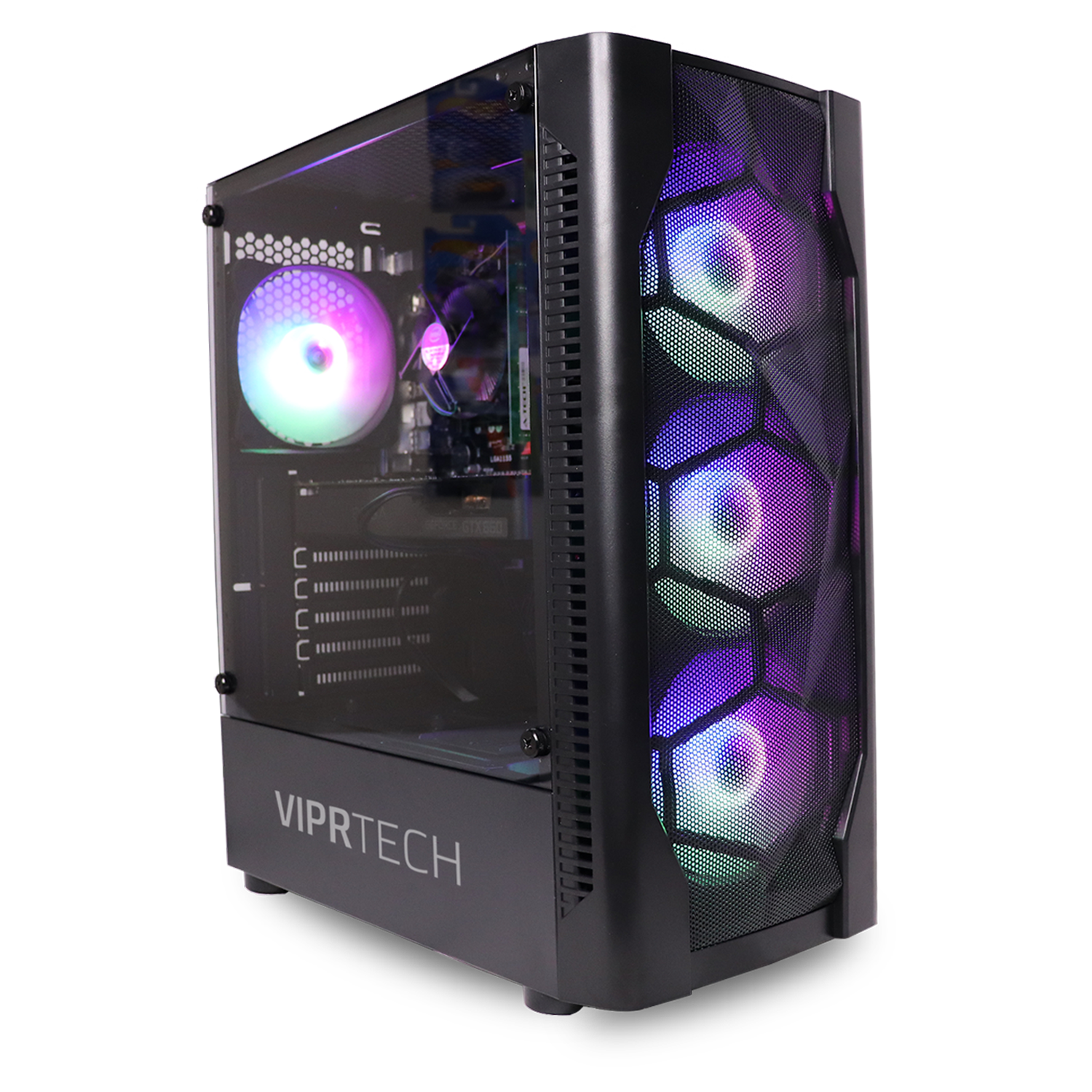 ViprTech Prime Gaming PC Computer Desktop - Intel Core i5 3rd Gen, GeForce  GTX 750 4GB, 16GB RAM, 1TB HDD, WiFi, RGB Lighting, Windows 10 Pro